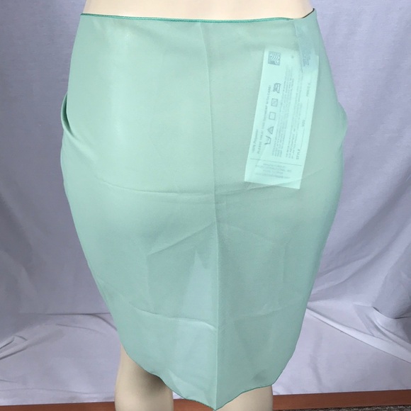 Zuliana Mint Green Sarong Tie Skirt. Made In USA. New With Tags. - Picture 4 of 4